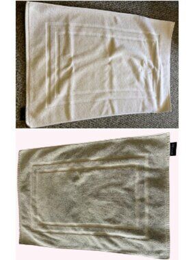 Coordinated Pair of Kenneth Cole Reaction Home 100% Cotton Bath Mats